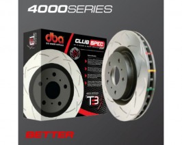 Front Slotted 4000 Series Rotor for 2015-2018 Ford Mustang GT with Performance Package