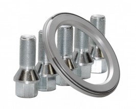 82 mm OD x 72.5 mm ID Ring & 82 mm Clip Lug Bolts PFS Kit for BMW