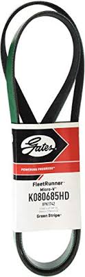 K080685HD Fleet Runner Micro-V Belts for 2002-2005 International 4400 8500