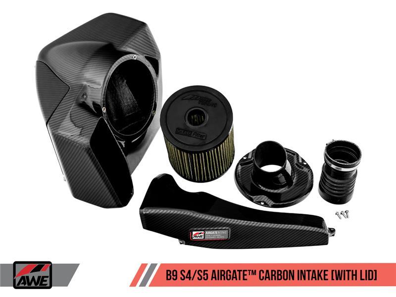 2660-15032 Carbon Fiber AirGate Intake with Lid for Audi B9 S4-S5 3.0T