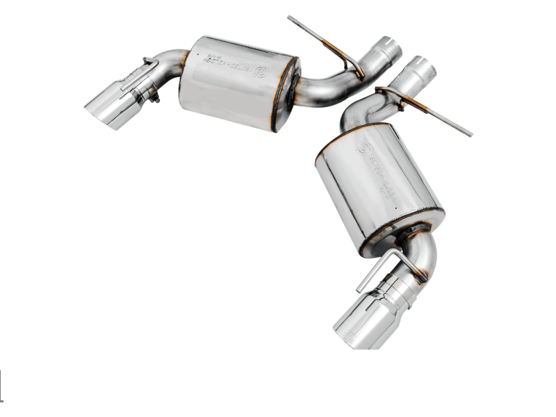SS Axle-back Exhaust - Touring Edition with Chrome Silver Tips for 2016-2018 Chevrolet Camaro