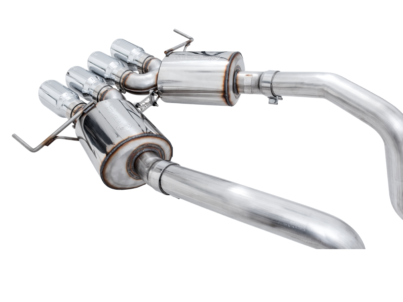 Touring Edition Axle-Back Exhaust with Chrome Tips for 2014-2019 Chevy Corvette C7 Z06 ZR1