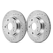 Power Stop AR8658XPR Rear Evolution Drilled & Slotted Rotors for 2007-2019 Cadillac Escalade - Pack of 2