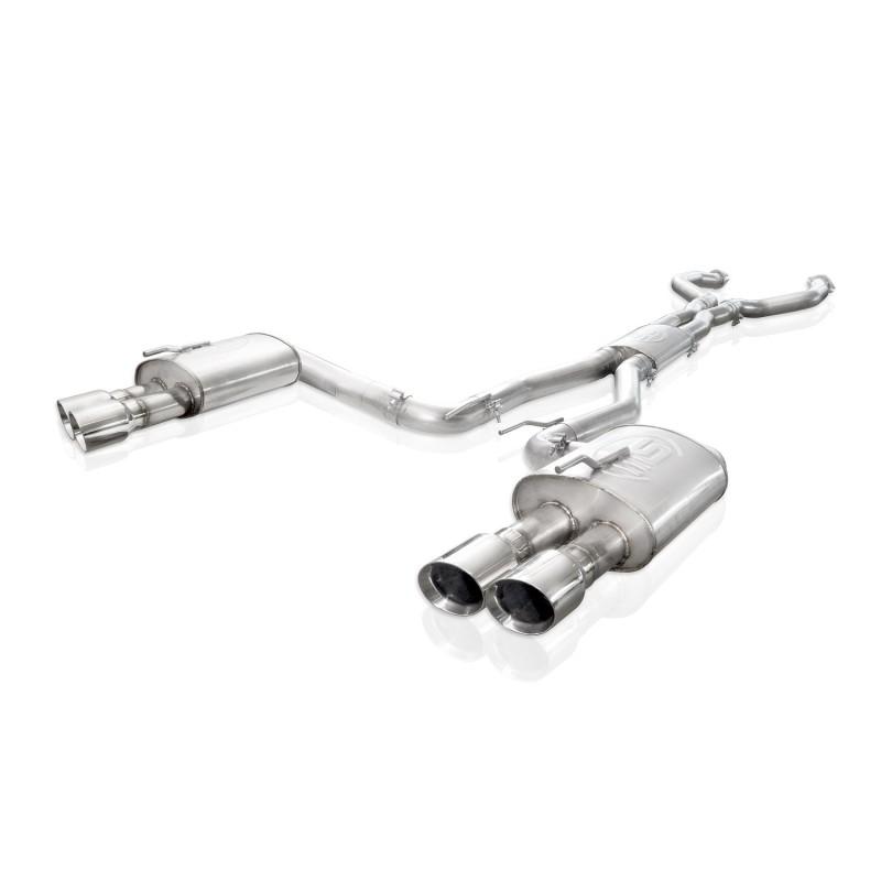 PG8CBFC 3 in. Catback Systemt X-Pipe Turbo Chambered Muffler with 3.5 in. Tips for 2008-2009 Pontiac G8 GT