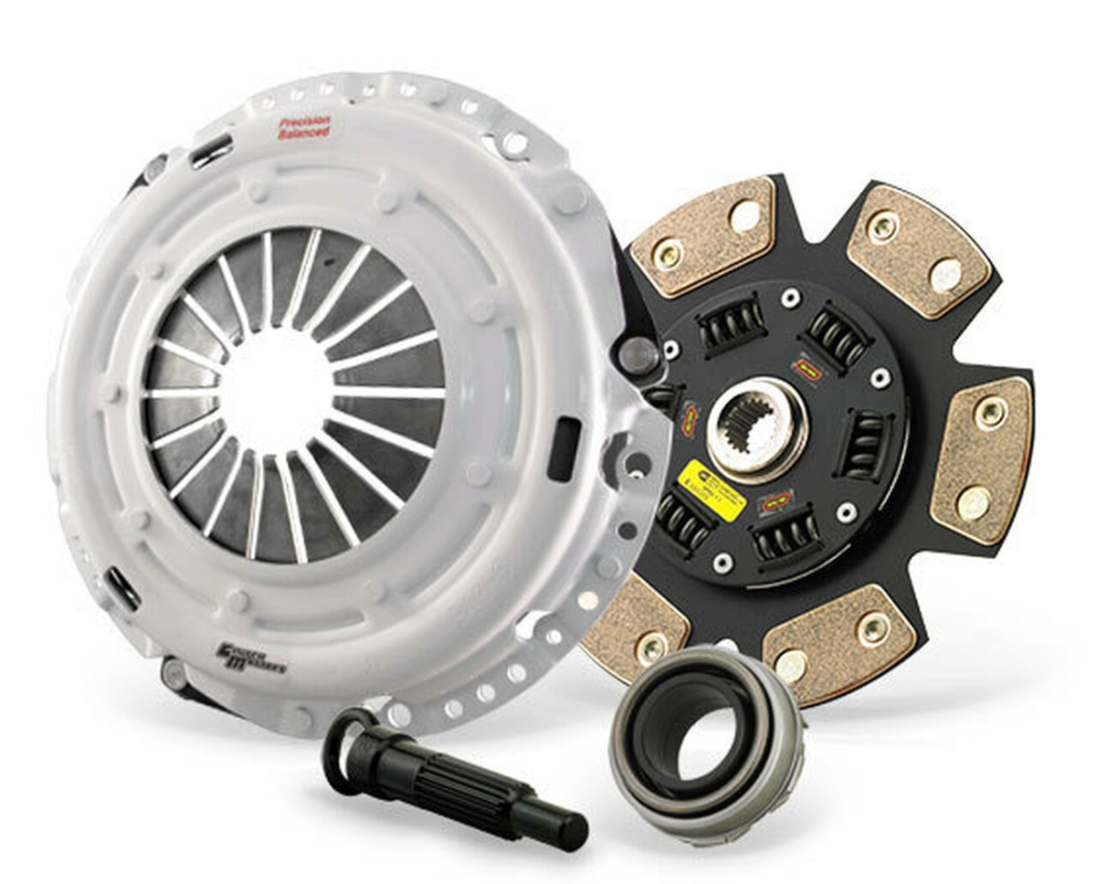 Turbo 6-Speed FX400 6 Puck Sprung Disc Clutch Kit for 2013-2014 Ford Focus ST 2.0L