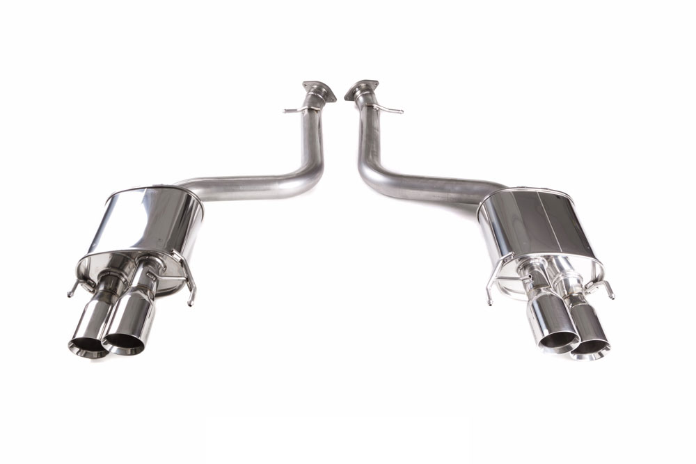 Medallion Touring-S Catback Exhaust System with Dual Muffler, Quad Tip Rear Section for 2015-2016 Lexus RC F