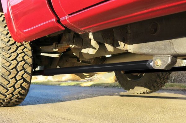 Traction Bar Kit - Gloss Black - 60 in. - Durable Steel Construction
