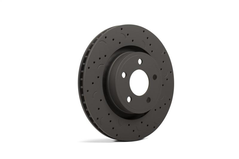 Hawk Performance HTC4914 Drilled & Slotted Front Brake Rotor Set for 2009 Talon Subaru Forester
