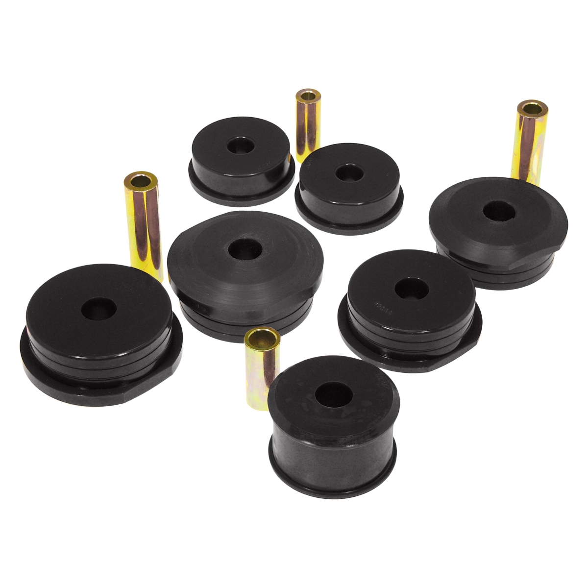 13-1902-BL Motor Mount Inserts - Black - Set of 4 - Premium Polyurethane