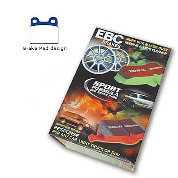 DP4105R 1.3 1300 Yellowstuff Front Brake Pads for 1971-79 Volkswagen Beetle