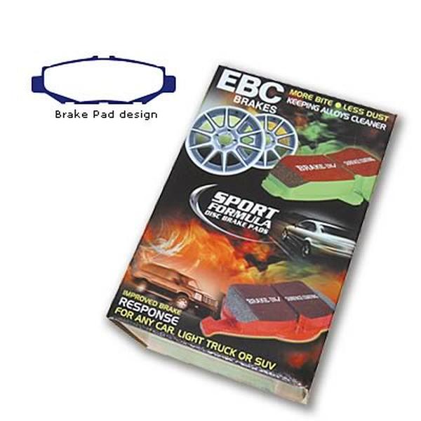 DP3848C 3.0 Redstuff Rear Brake Pads for 1993-97 Lexus GS300