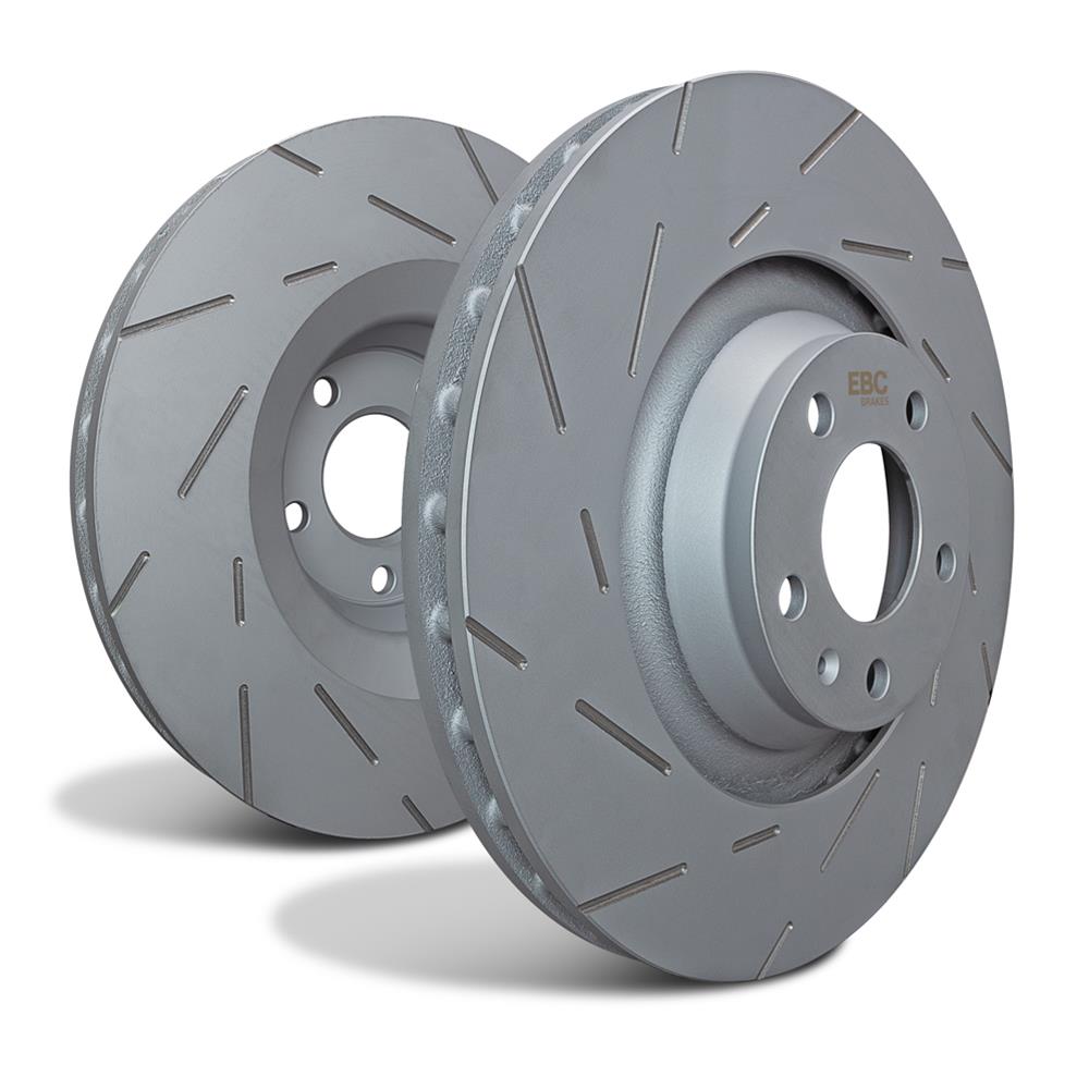 USR7710 USR Series Slotted Front Rotors for 2003-2008 Toyota Corolla & 2003-2008 Matrix 1.8L