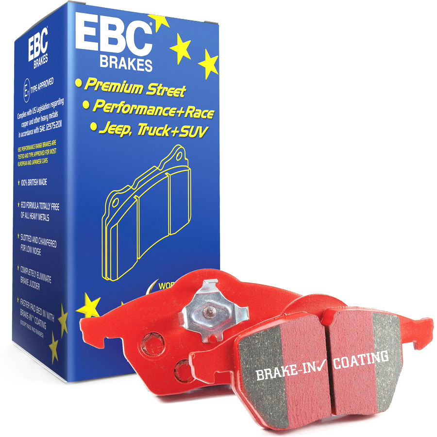 DP32307C Redstuff Front Brake Pads for 2017-2018 Porsche 718 Boxster 2.5L