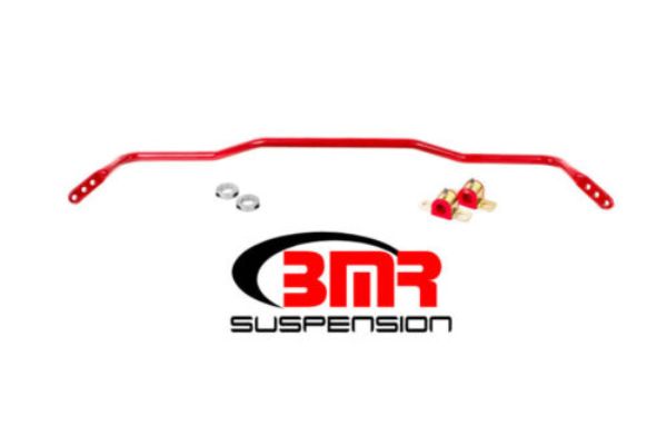 SB045R 25 mm 3-Hole Rear Hollow Adjustable Sway Bar Kit Fits for 2015-2017 S550 Mustang - Red