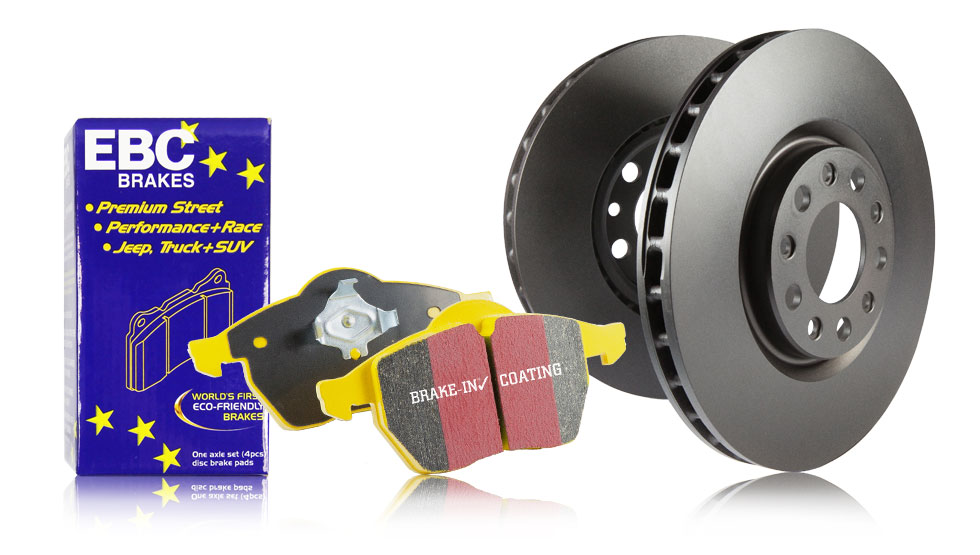 S13KF1549 S13 Kits Yellowstuff & RK Rotors for 2012 BMW 328i Base