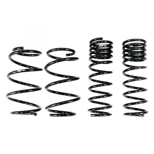 F511W Down Front & Rear Lowering Coil Springs for 2017 Subaru Impreza XV