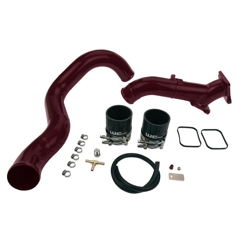 3 in. Y-Bridge Kit with CFab Kit for 2001-2004 Chevrolet 6.6L LB7 Duramax, Grey