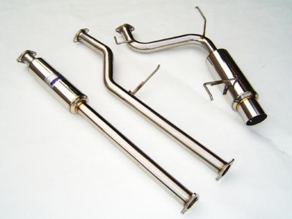 60 mm Catback Exhaust System for 1998-2001 Honda Accord 4 Cylinder 4DR