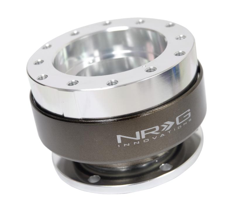 SRK-200-1SL SFI Spec 42.1 Silver Body Chrome Ring for Quick Release Generation 2.0