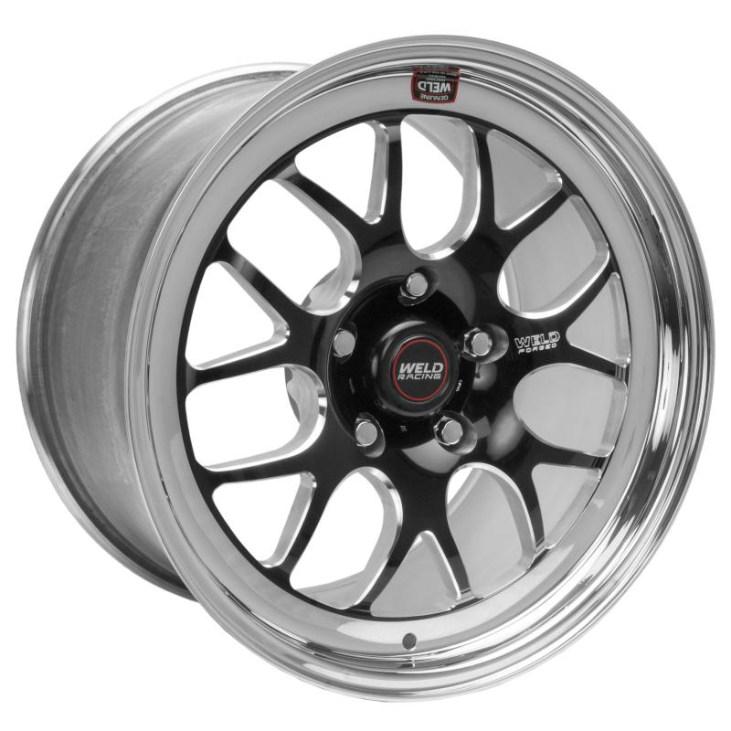 7.2 in. 5x120 mm Non-Beadlock S77 17x10 BP &BS High Pad Wheel, Black