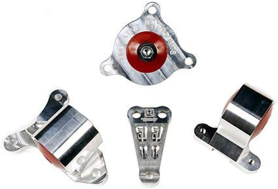 Innovative Mounts B90650-60A Silver Aluminum Mounts Bushing (02-06 Acura Rsx K-Series)