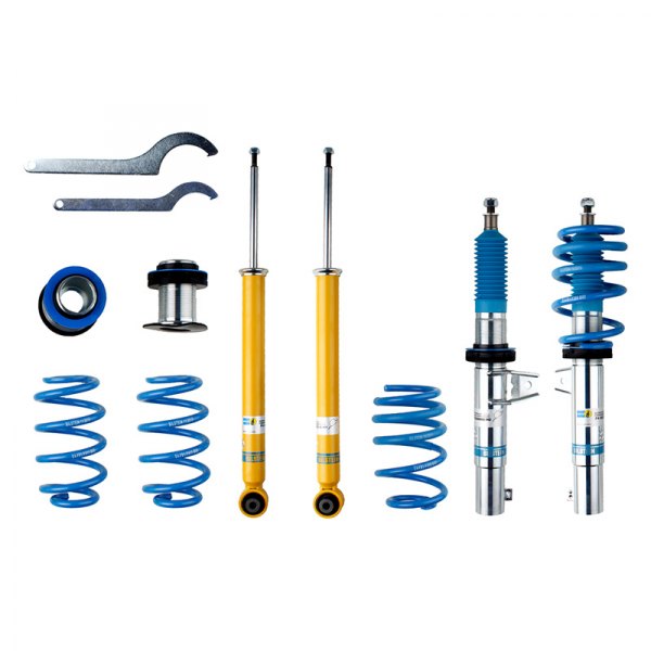 47-254954 1.2 - 2 x 1.2 - 2 in. B14 Series Front & Rear Coilover Kit for 2015 Audi A3 & 2015 Volkswagen Golf