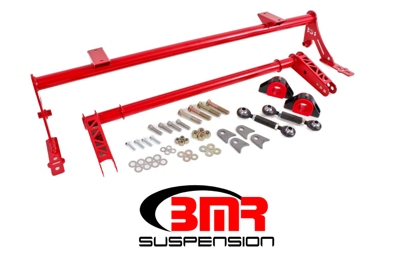XSB005R 35 mm Rear Bolt-On Hollow Polyurethane Xtreme Anti-Roll Bar Kit for 2005-2014 Mustang S197 - Red