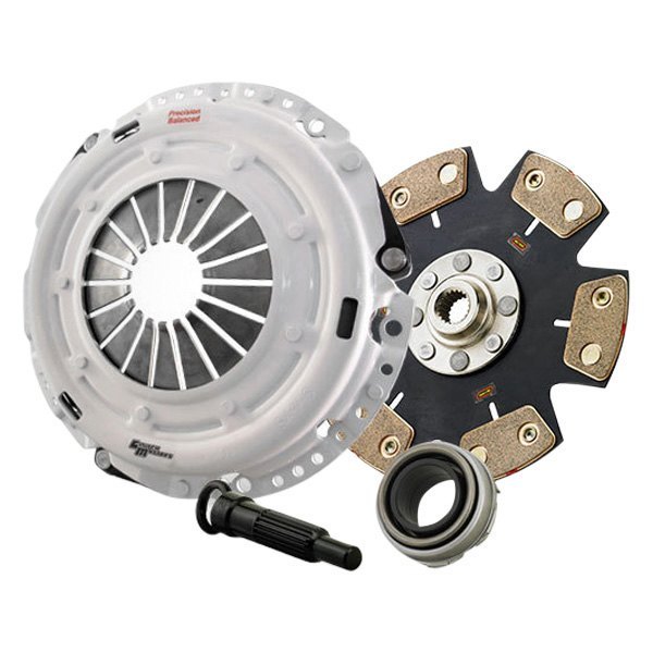 08037-HRB6 Single Disc Clutch Kit with High Rev Pressure Plate for 2002-2006 Acura RSX 2.0L & 2002-2006 Honda Civic SI 2.0L