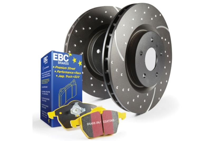 S5KR1298 S5 Kits Yellowstuff & GD Rotors for Mitsubishi Evolution