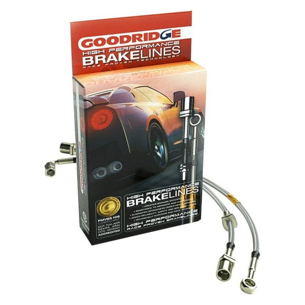 Picture of Goodridge 22075 Stainless Steel Brake Lines for 2009-2012 Nissan 370Z Sport Models