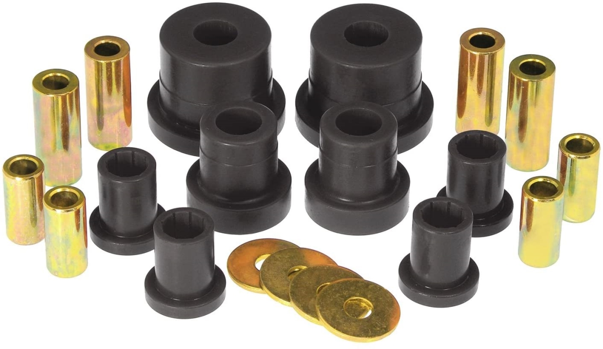7-242-BL Front Control Arm Bushings for 2006-2009 Chevy Trailblazer, Black