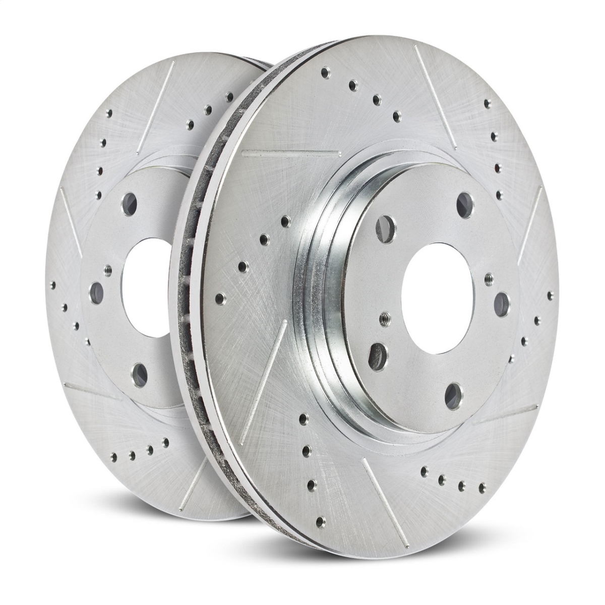 Power Stop AR8207XPR 7.30 x 12.30 in. Front or Rear Evolution Drilled & Slotted Rotors for 1969 Chevrolet Camaro