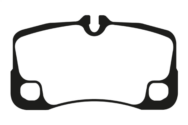 DP31930C 2009-2012 Porsche 911 Cast Iron Rotor 3.6 Carrera 2 Redstuff Rear Brake Pads