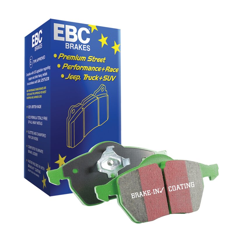 DP22127 Greenstuff Front Brake Pads for 2012-2022 Volkswagen CC 3.6 L