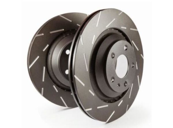 USR7643 USR Slotted Rear Rotors for 2008-2016 Mitsubishi Lancer Evo 10 2.0 Turbo
