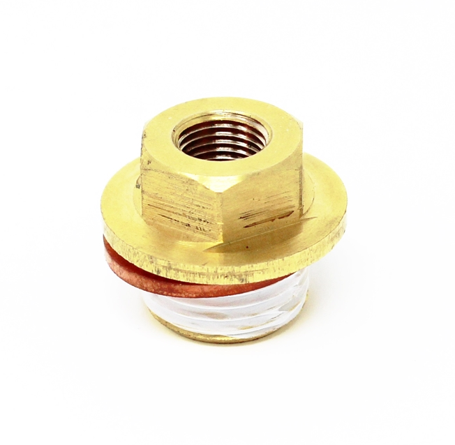 Oil Galley Plug Assembly & M18-1.5 to 1 by 8 NPT Adapter for Subaru EJ20 & EJ25