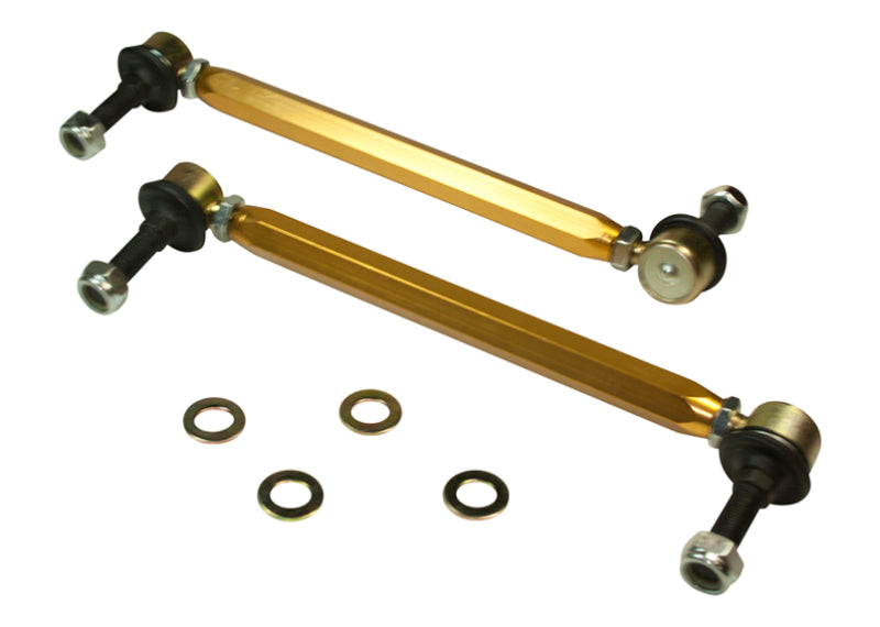 Whiteline KLC180-255 Universal Sway Bar - Link Assembly Heavy Duty Adjustable Steel Ball for 2007 Toyota Camry XLE