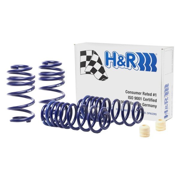 28828-1 Sport Front & Rear Lowering Coil Springs for 2014-2018 Audi S7