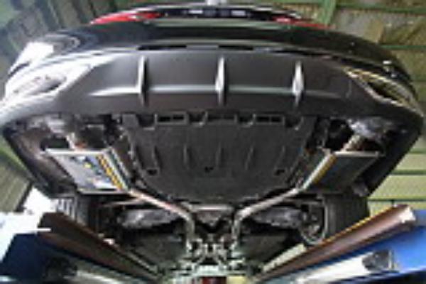 Axle-Back Exhaust System for 2012 Plus Lexus GS350 Q300