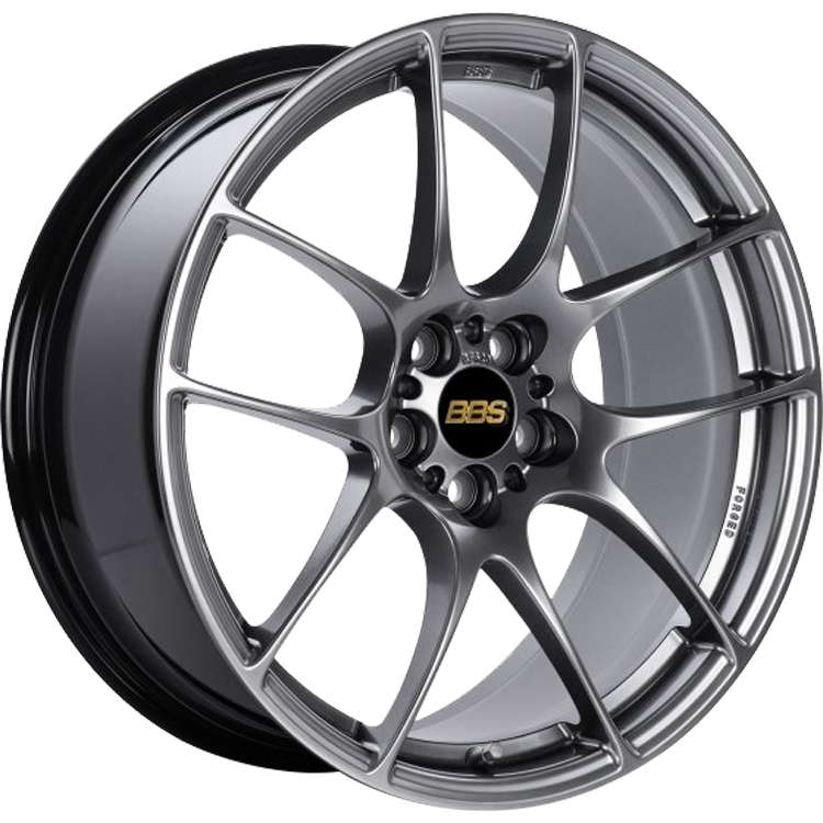 18 x 8.5 in. 112 Bore 45 Offset 82 mm PFS & Clip Required  RF Series Diamond Black Wheel