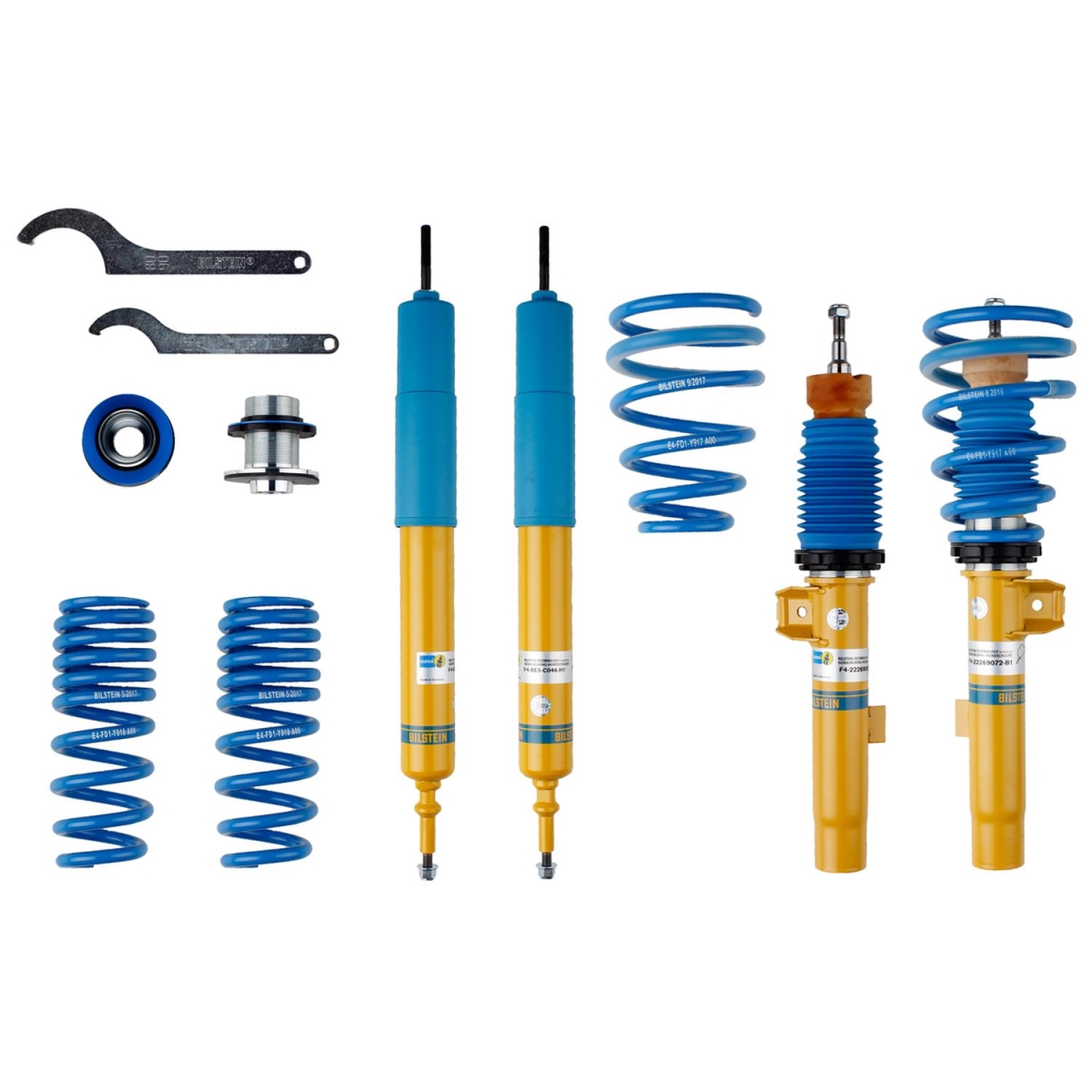 B14 Front & Rear Suspension Kit for 2012 BMW 32I Base