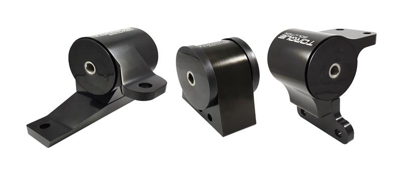 TS-EX-134 Front Aluminum Engine Mount Kit for 2008-2015 Mitsubishi Lancer, Ralliart & Evolution X - 3 Piece
