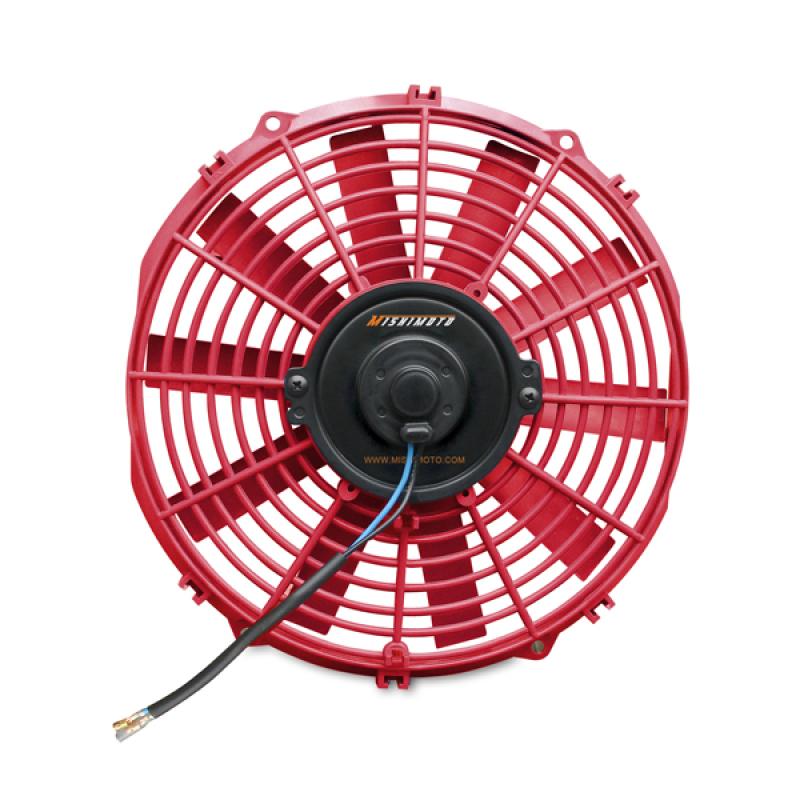 12V 12 in. Red Electric Fan Mount Assembly for 2000 Nissan