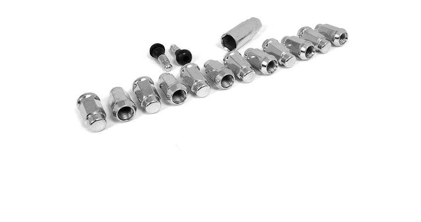 603-1435-16 0.5 in. Closed Acorn Lug - Set of 16 -  Race Star