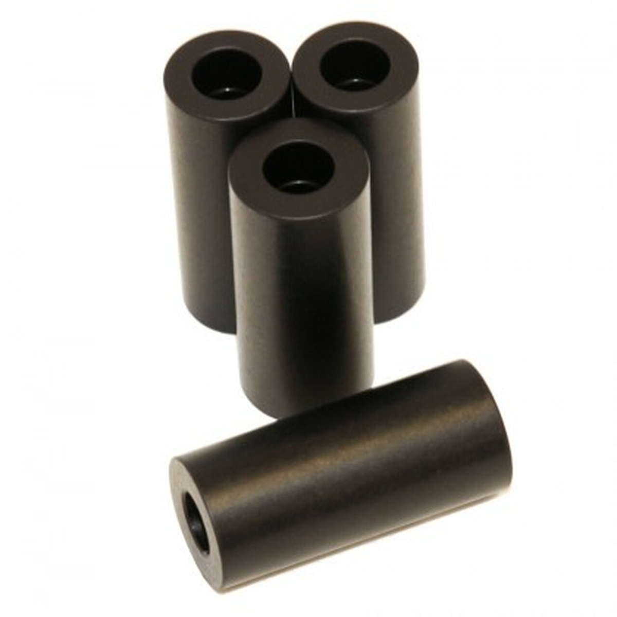 Rear Cradle Bushing Kit with Centering Sleeves for 2015-2018 Ford Mustang S550, Black