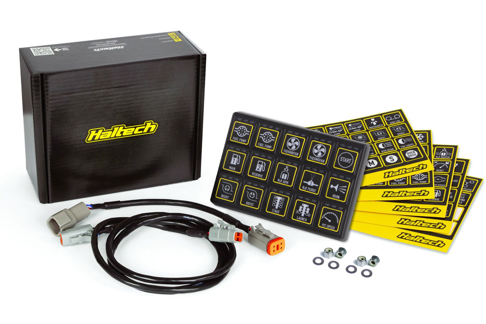 HT-011502 3 x 5 in. Platinum Pro Plug-in 15 Button Keypad for Nissan Z33 350Z DBW Kit