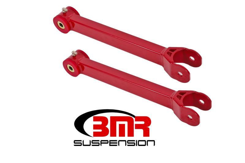 TCA059R Non-Adjustable Lower Trailing Polyurethane Arms for 2016-2017 6th Generation Camaro, Red