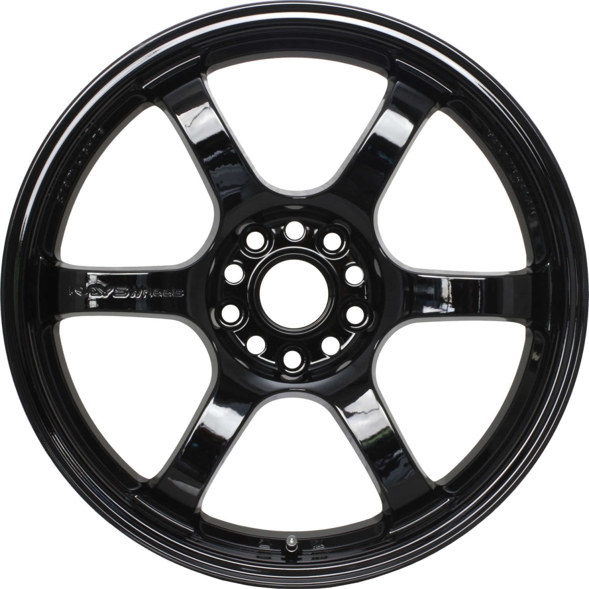 WGIX38EGX 57DR 18 x 9.5 in., Plus 38 mm & 5 x 114.3 mm Wheel, Glossy Black