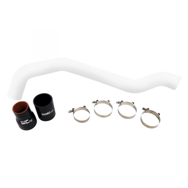 3 in. Duramax Driver Side Intercooler Pipe for 2007-2010 ChevyExpress, Gloss White