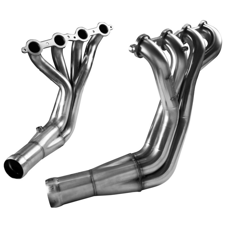 Header & Catted X-Pipe Kit - Stainless Steel - For 1997-2004 Corvette